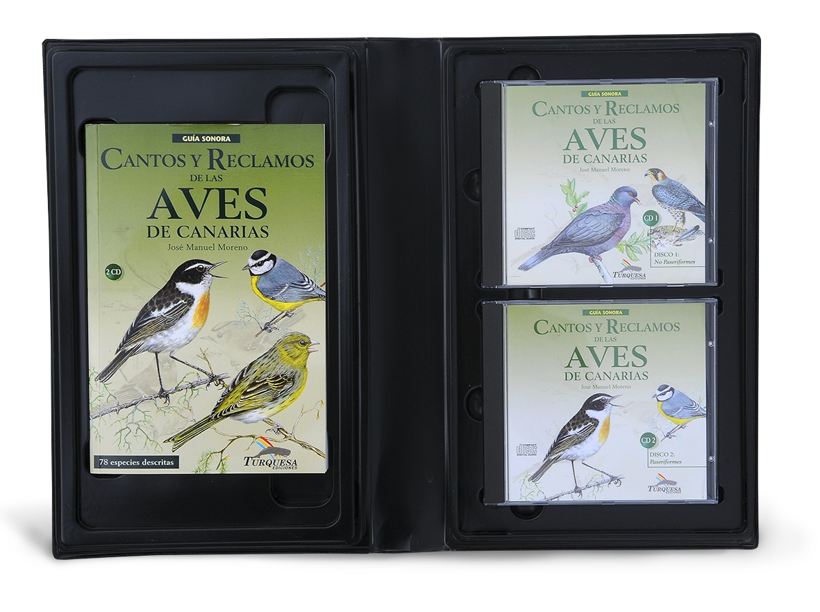 CANTOS Y RECLAMOS DE LAS AVES DE CANARIAS Libro + 2 CDs - Imagen 2